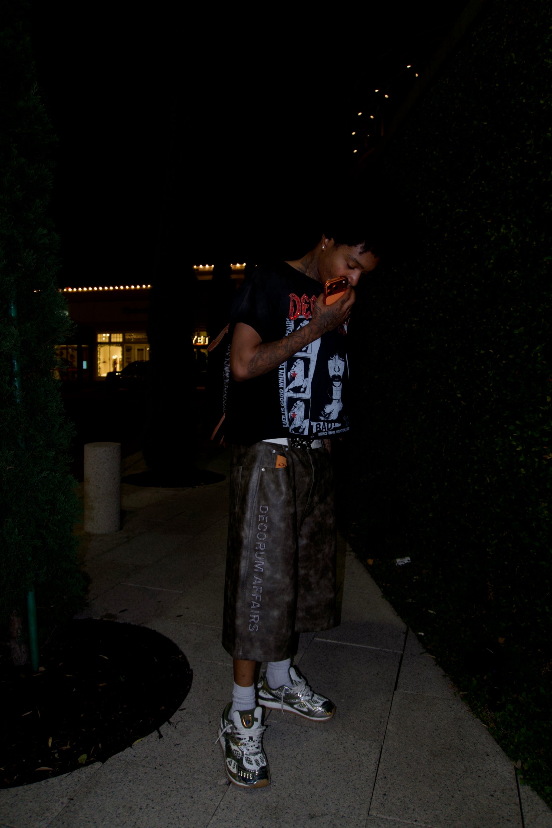 Affairs Leather Shorts